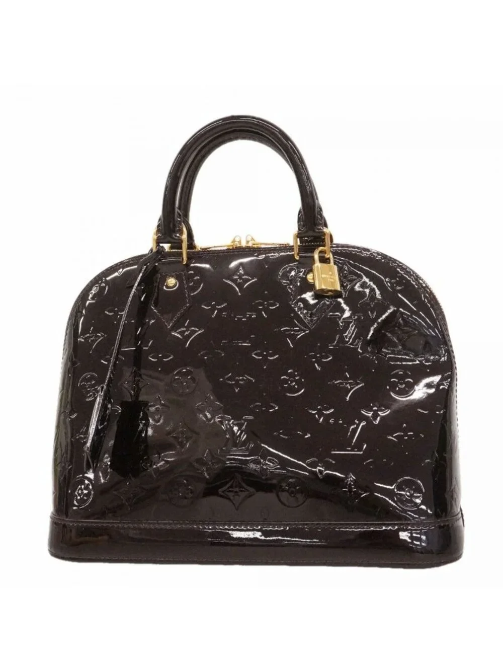 Louis Vuitton Handbag Vernis Alma PM Amaranto